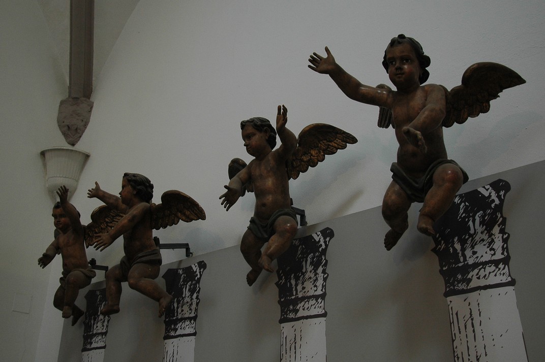 Angelets de l'exposició de Santa Maria del Pi
