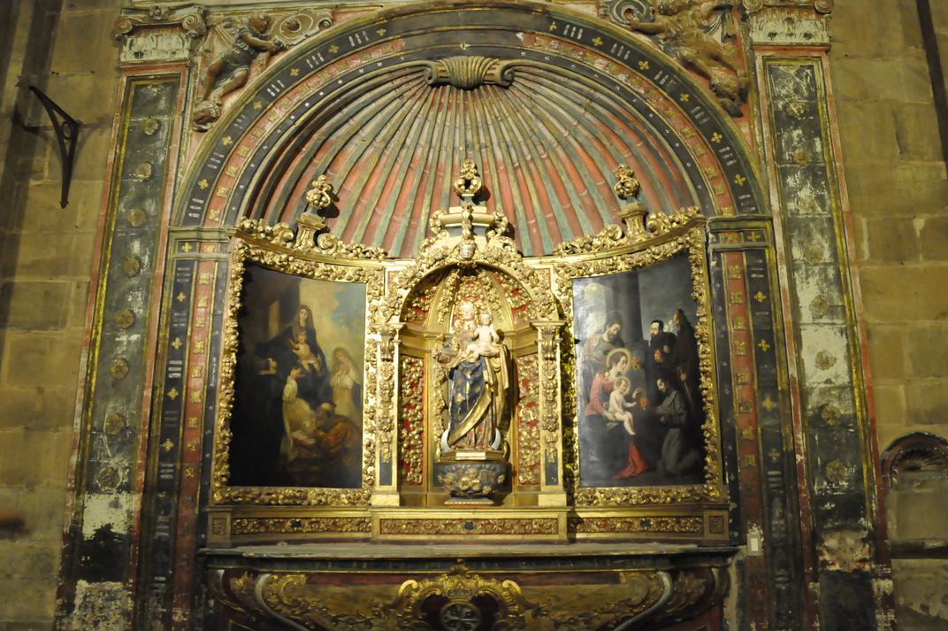 Altar de Nostra Senyora del Roser de la Catedral de Sigüenza de Castella - La Manxa
