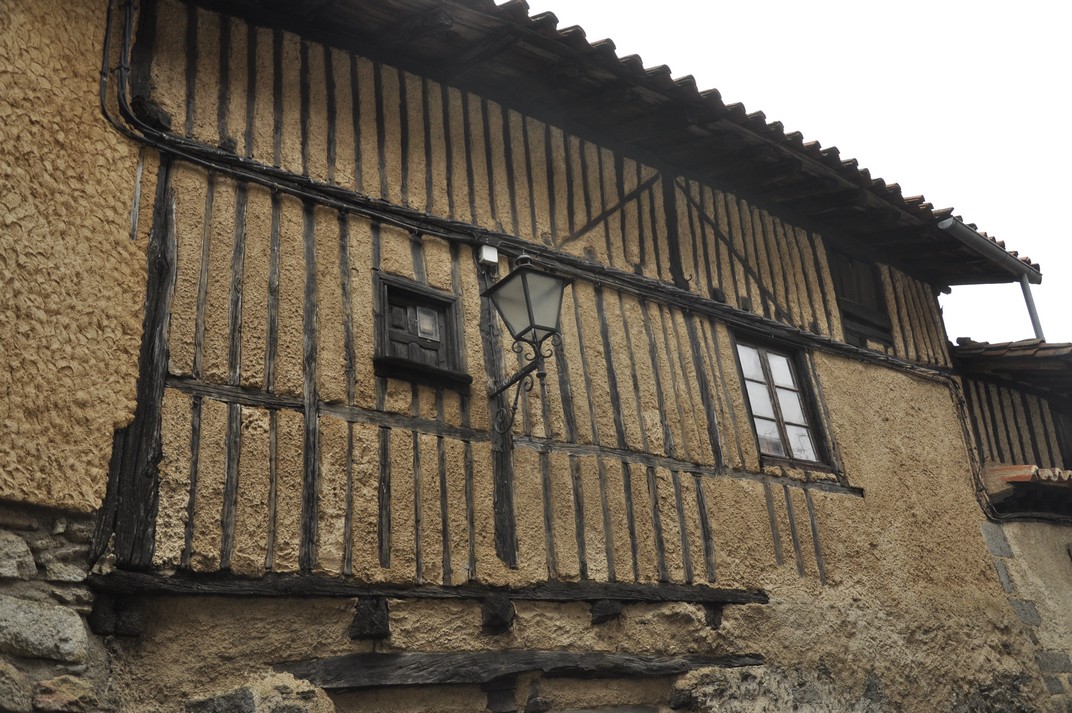 Cases d'entramats de fusta de la Alberca de Salamanca