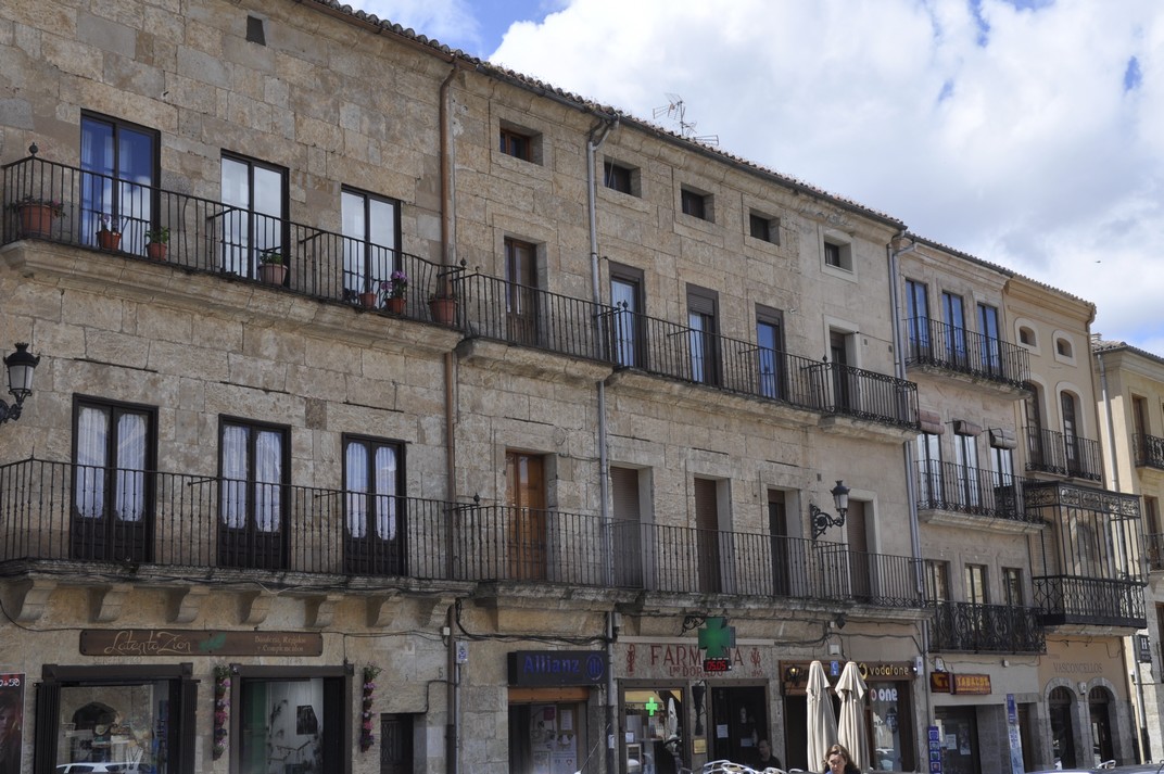 Cases senyorials de la Plaça Major de Ciudad Rodrigo de Salamanca