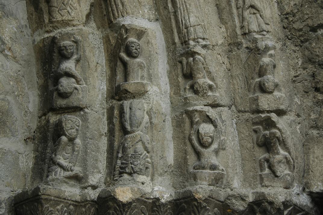 Arquivoltes de l'església de Sant Miquel de Vielha