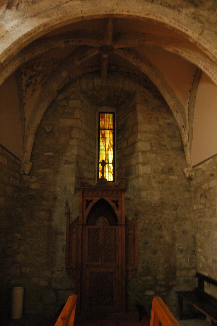 Capella lateral de l'església de Sant Miquel de Vielha