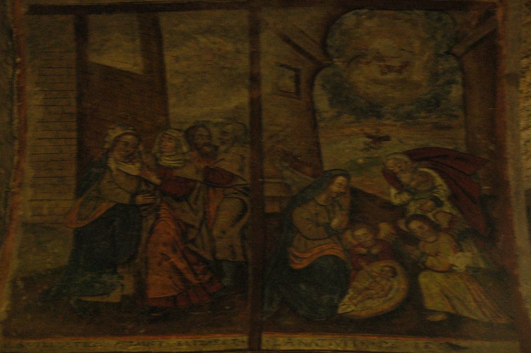 Pintures murals de les capelles de l'església de Sant Miquel de Vielha