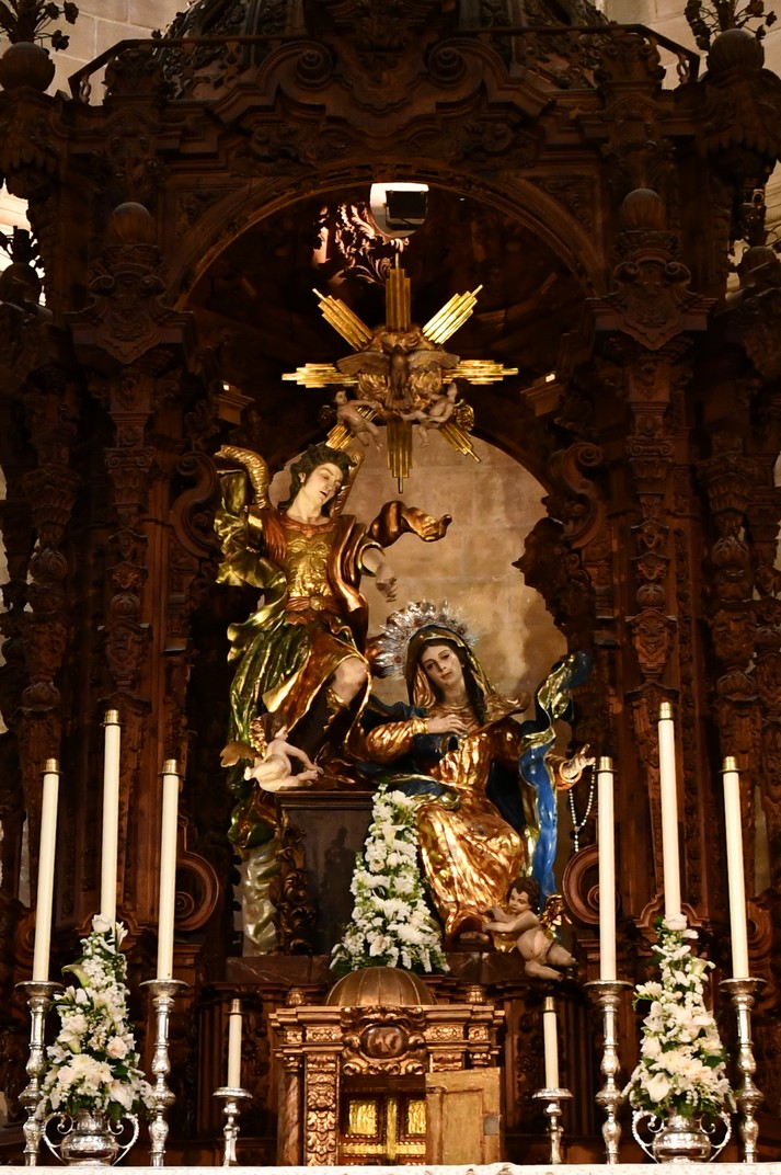 Imatge de Nostra Senyora de l'Encarnació de la Col·legiata de Santa Maria la Major de Ronda