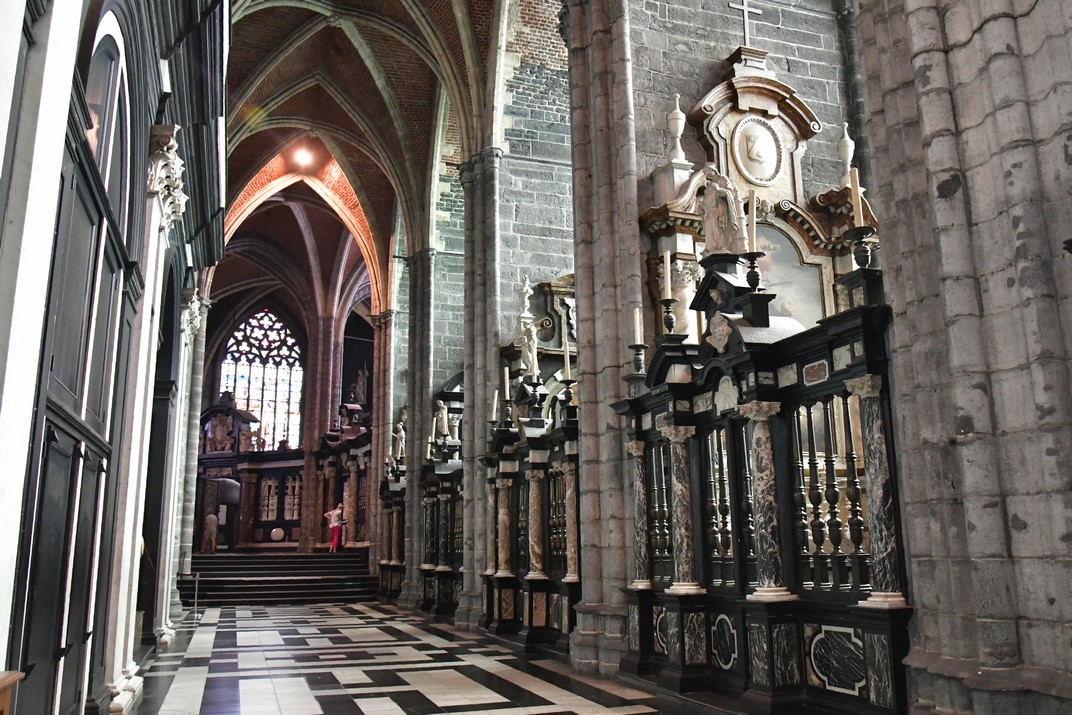 Capelles radiants del Deambulatori de la Catedral de Sant Bavó de Gant