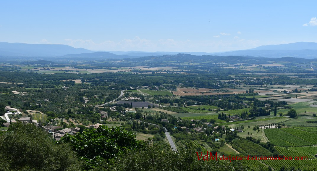 Parc Natural del Luberon des del mirador de Gòrda