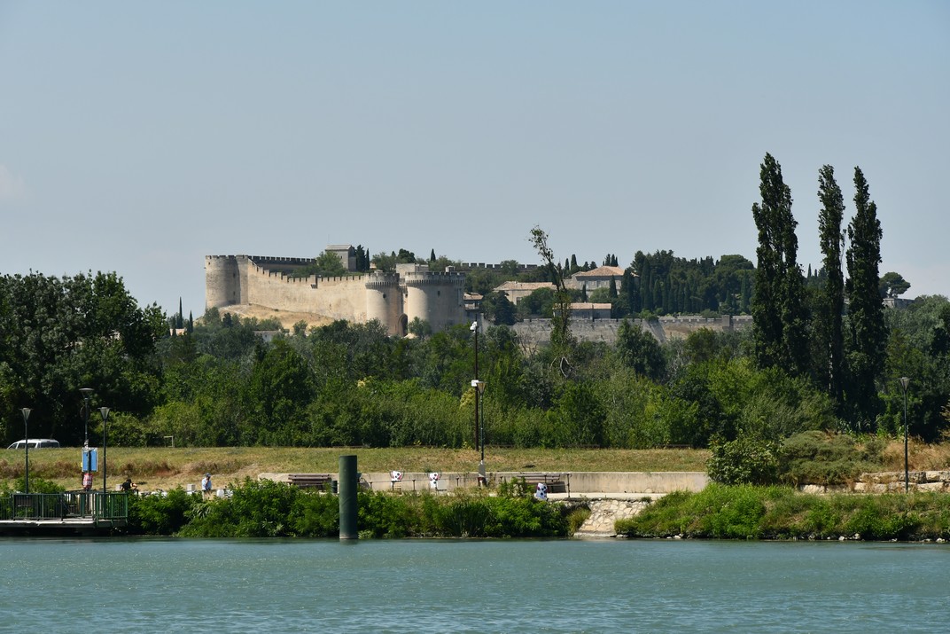 Passeig en vaixell a l'illa de Barthelasse - Fort de Sant Andreu de Villeneuve-lès-Avignon - Avinyó