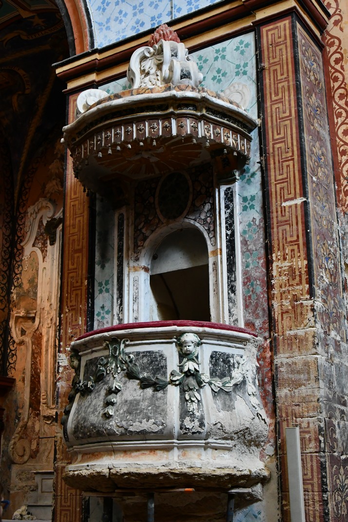 Púlpit de l'església de Sant Fermí de Gòrda