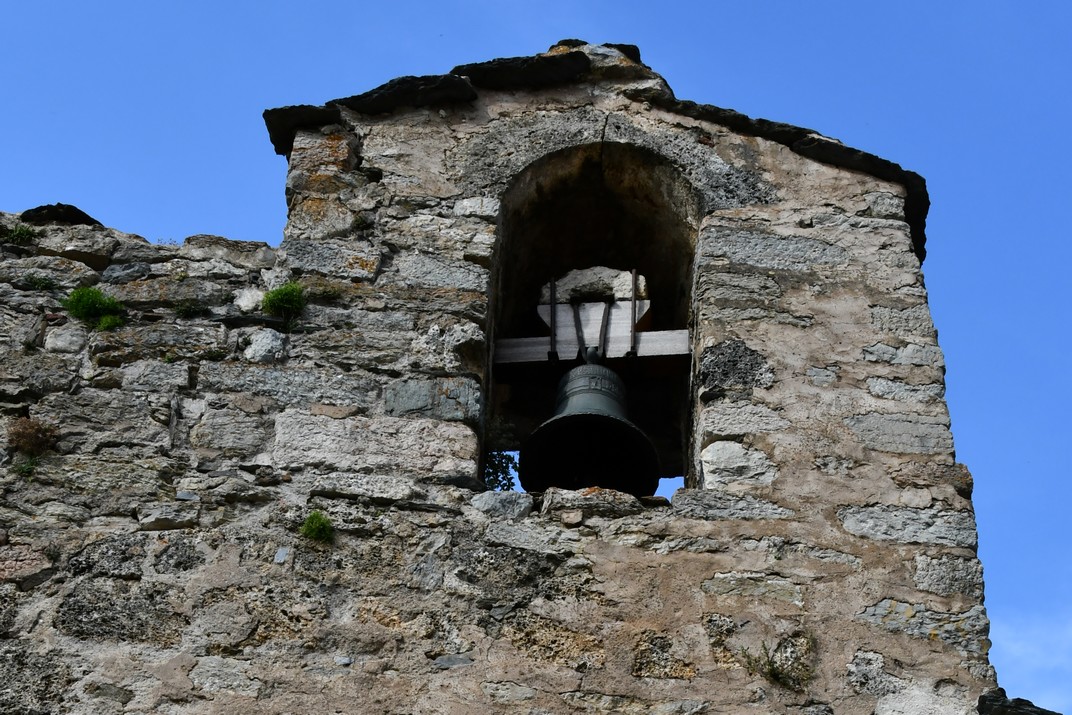 Campanar de l'església de la Pietat de la Roca de Pelancà de Vilallonga de Ter