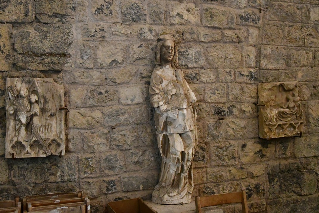 Imatge de la Mare de Déu de l'església del monestir de Sant Pere de Camprodon