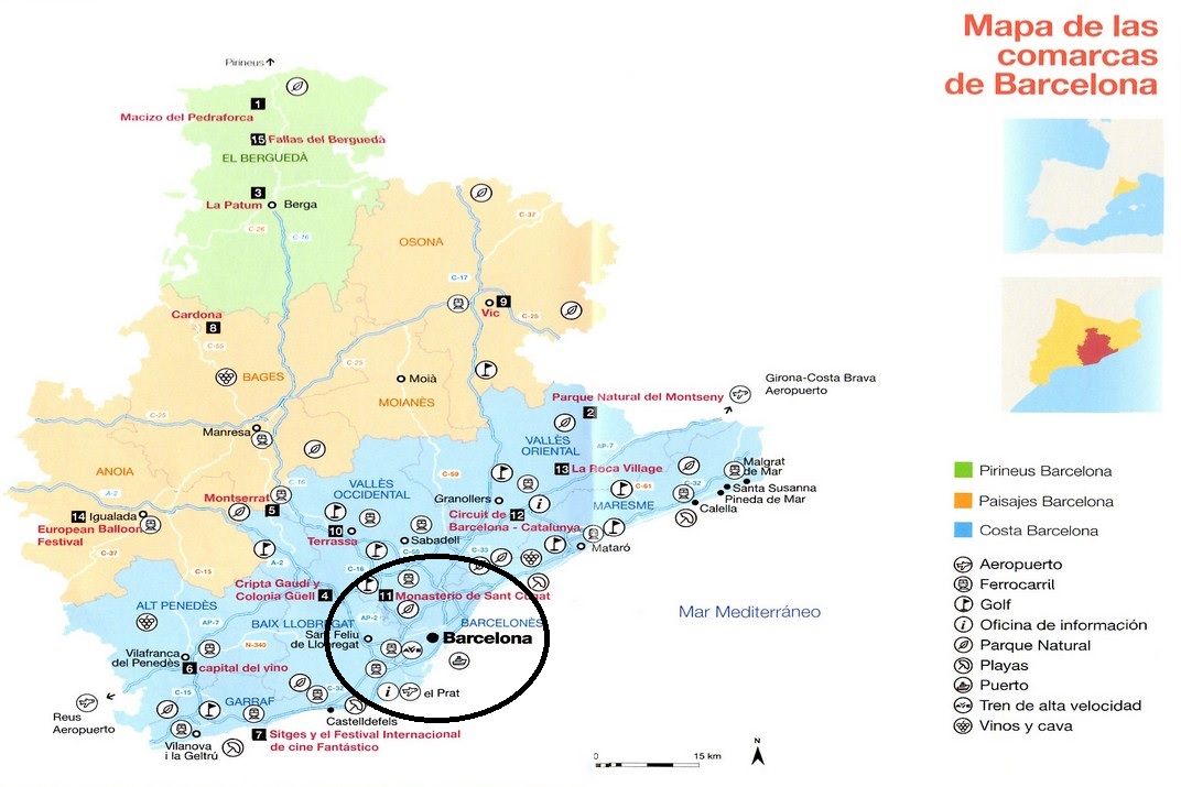 Mapa de localització de Barcelona - Casa Vicens