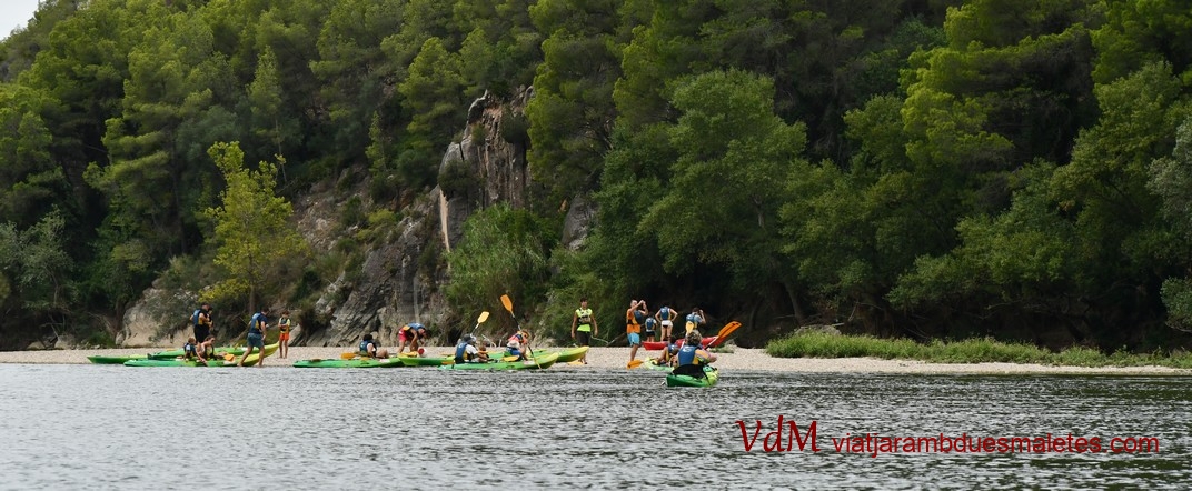 Platja fluvial entre Miravet i Benifallet de l'Ebre