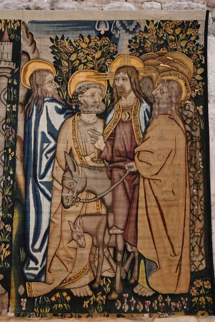 Tapís del Sant Sopar de l'exposició permanent de la Catedral de Santa Maria de Tortosa