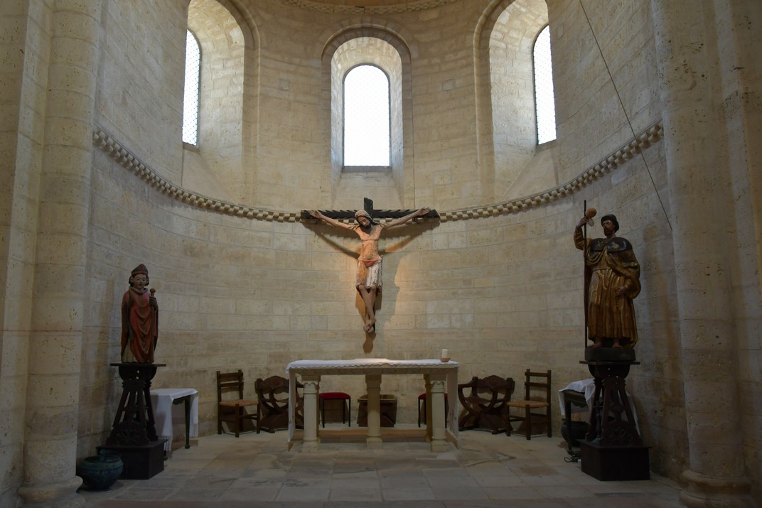 Absis central de l'església de Sant Martí de Tours de Frómista