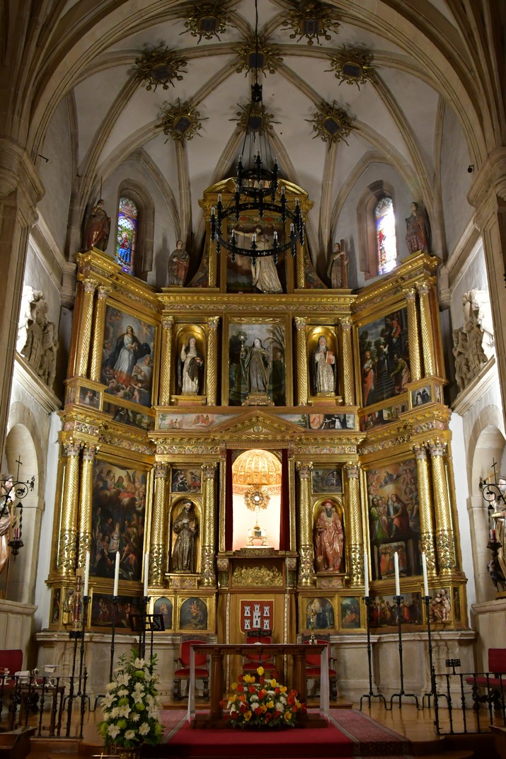 Capella major l'església de Sant Domènec de Sòria