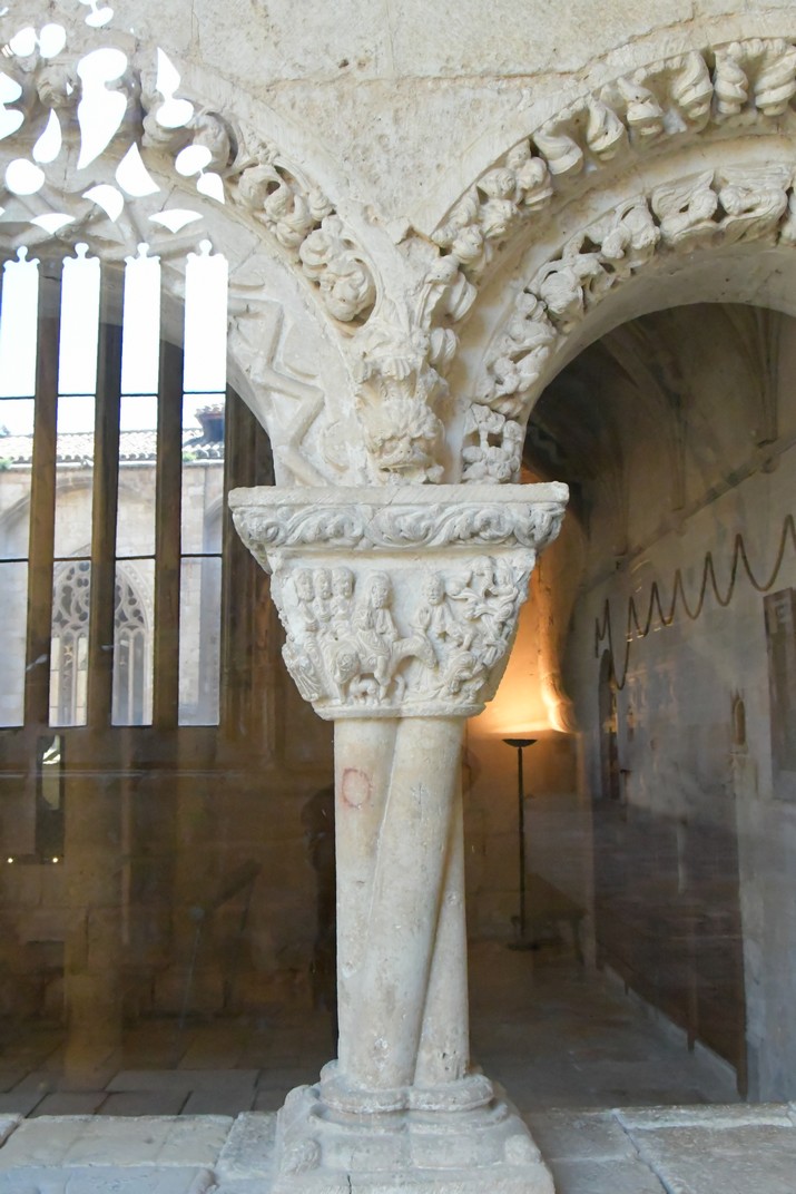Capitell de la sala capitular de la Catedral de Nostra Senyora de l'Assumpció d'El Burgo de Osma