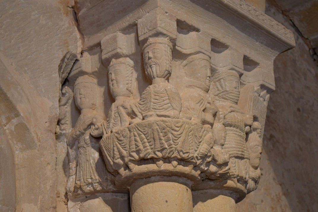 Capitells de l'església dels Arcs de Sant Joan de Duero de Sòria