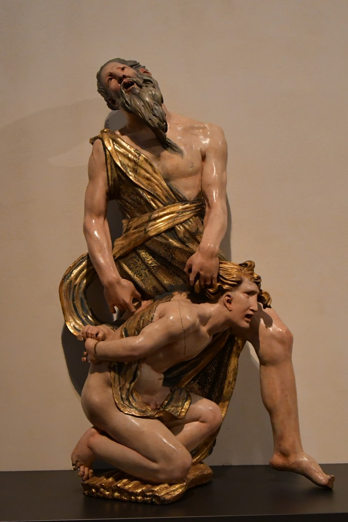 El sacrifici d'Abraham del Museu Nacional d'Escultura de Valladolid