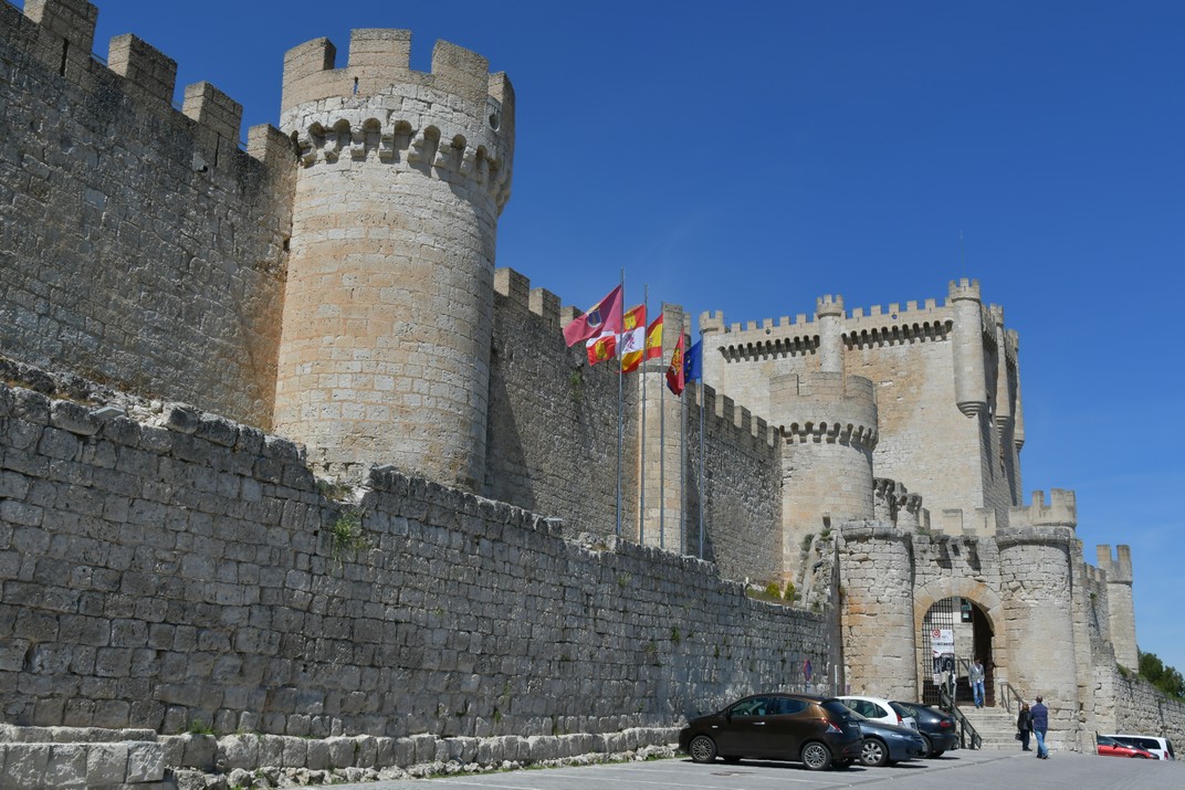 Entrada del castell de Peñafiel