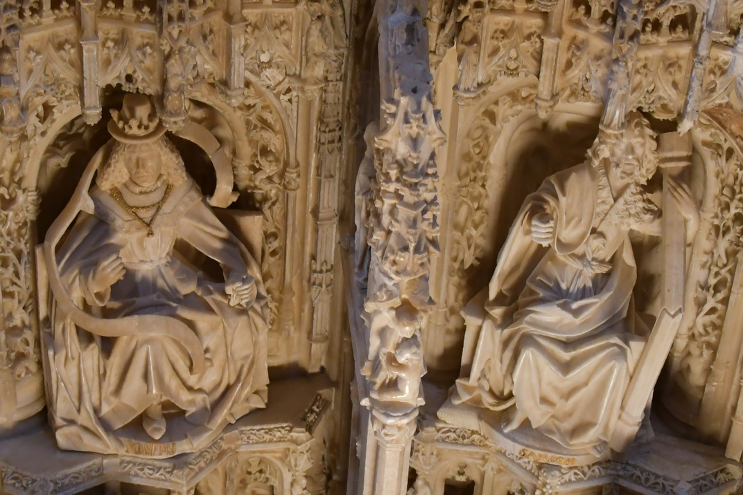 Escultures del sepulcre reial de la cartoixa Santa Maria de Miraflores de Burgos