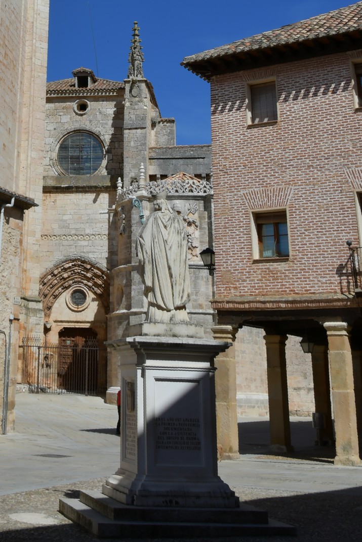 Estàtua de Sant Pere d'Osma d'El Burgo de Osma