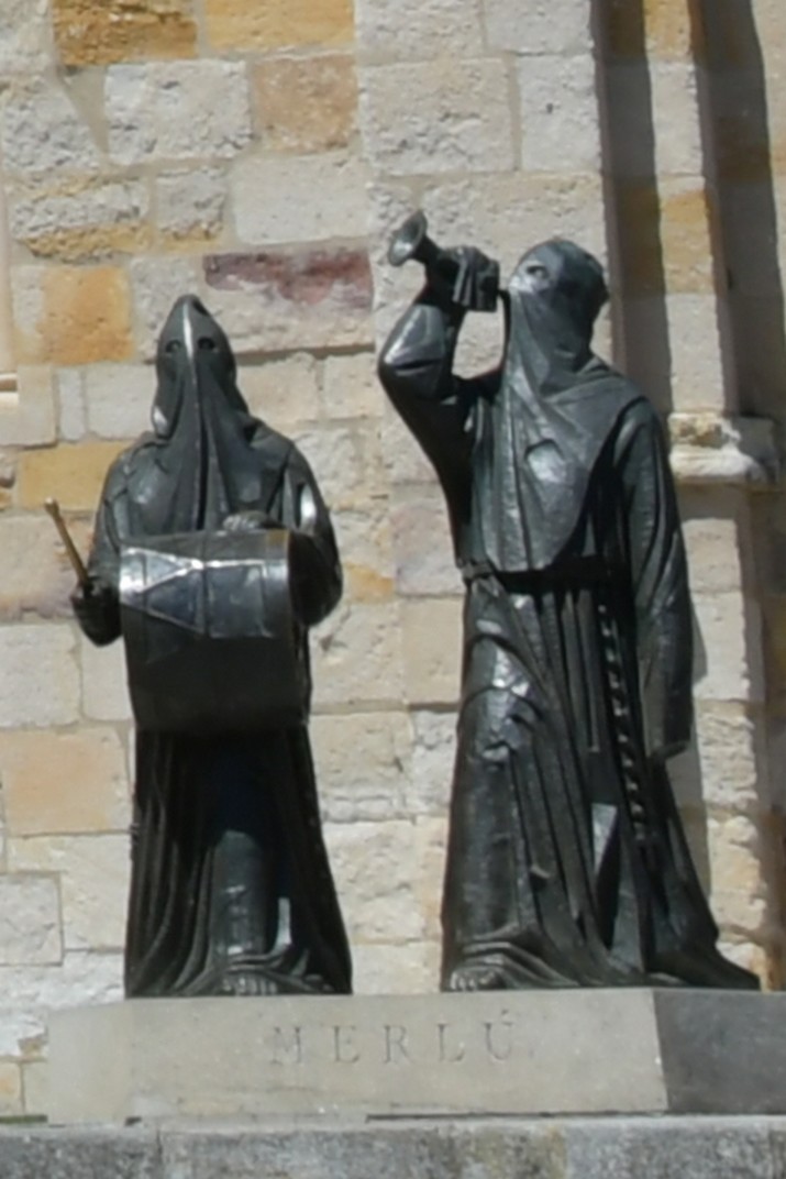 Monument al Merlú de l'església de Sant Joan de Porta Nova de Zamora