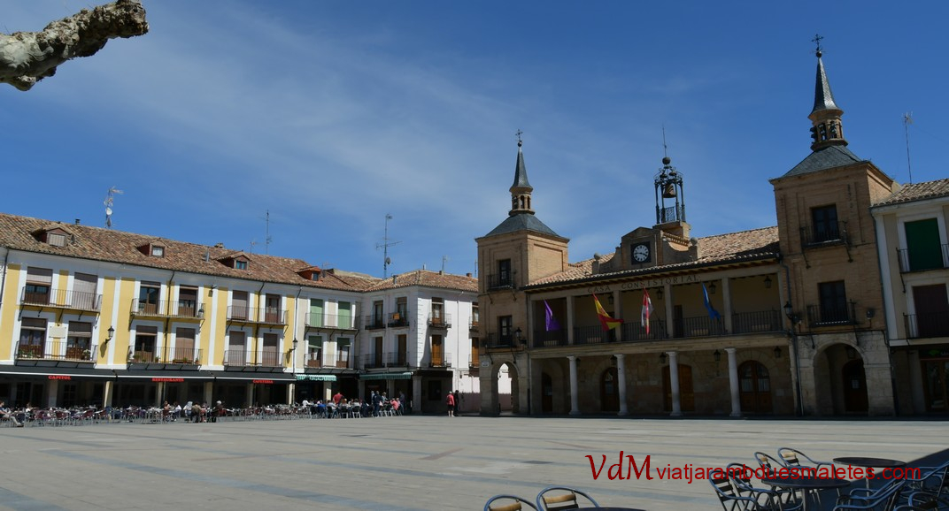 Plaça Major i Ajuntament d'El Burgo de Osma
