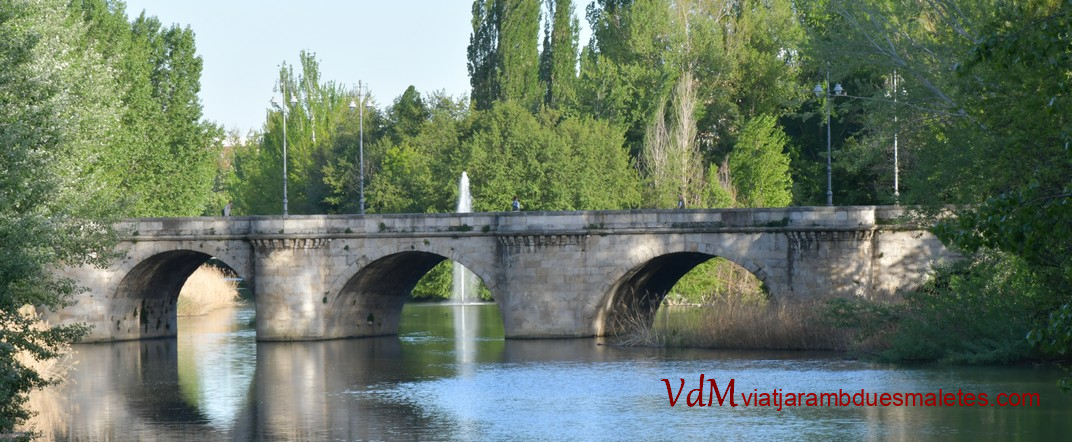 Pont Major sobre el riu Carrión de Palència