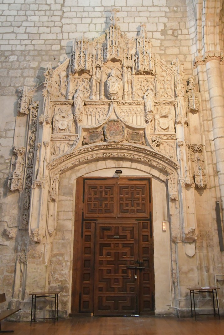 Portada de l'Evangeli del creuer de l’església de Sant Pau de Valladolid