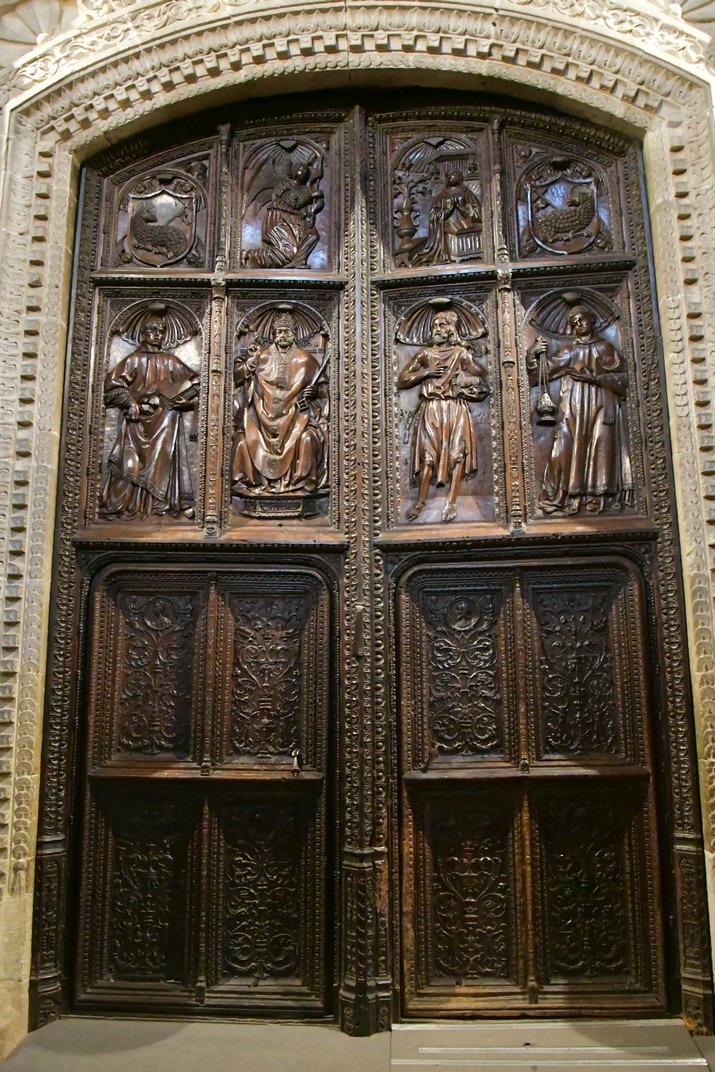 Portada del claustre de la Catedral del Salvador de Zamora