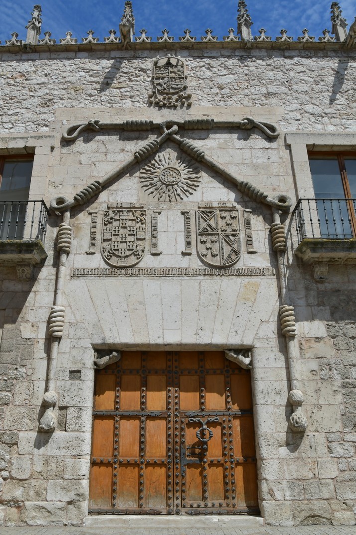 Portada del palau dels Conestables de Burgos