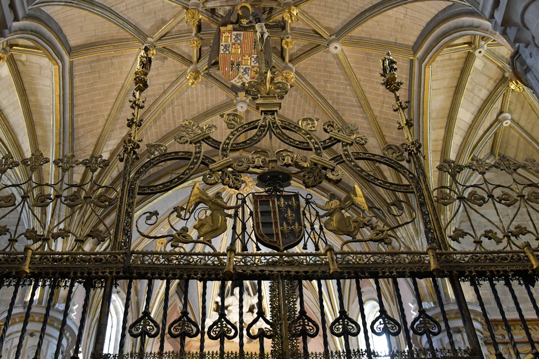 Reixa de la capella major de la Catedral del Salvador de Zamora
