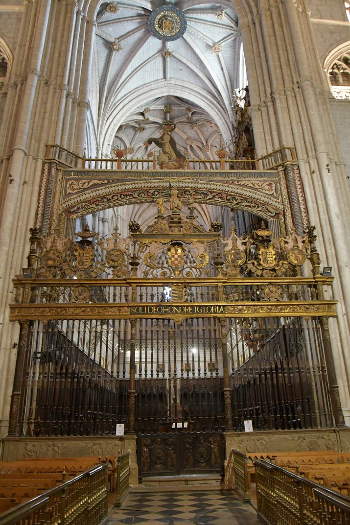 Reixa del cor de la Catedral de Palència
