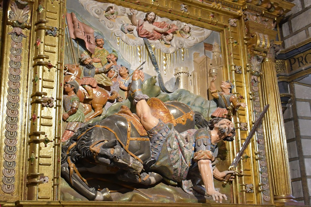 Relleu de la capella de Sant Pau de la Catedral del Salvador de Zamora