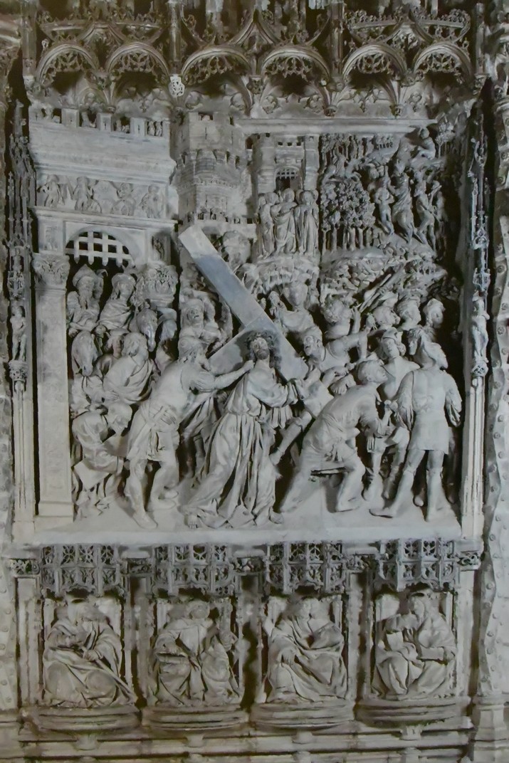 Relleu de la girola de la Catedral de Santa Maria de Burgos
