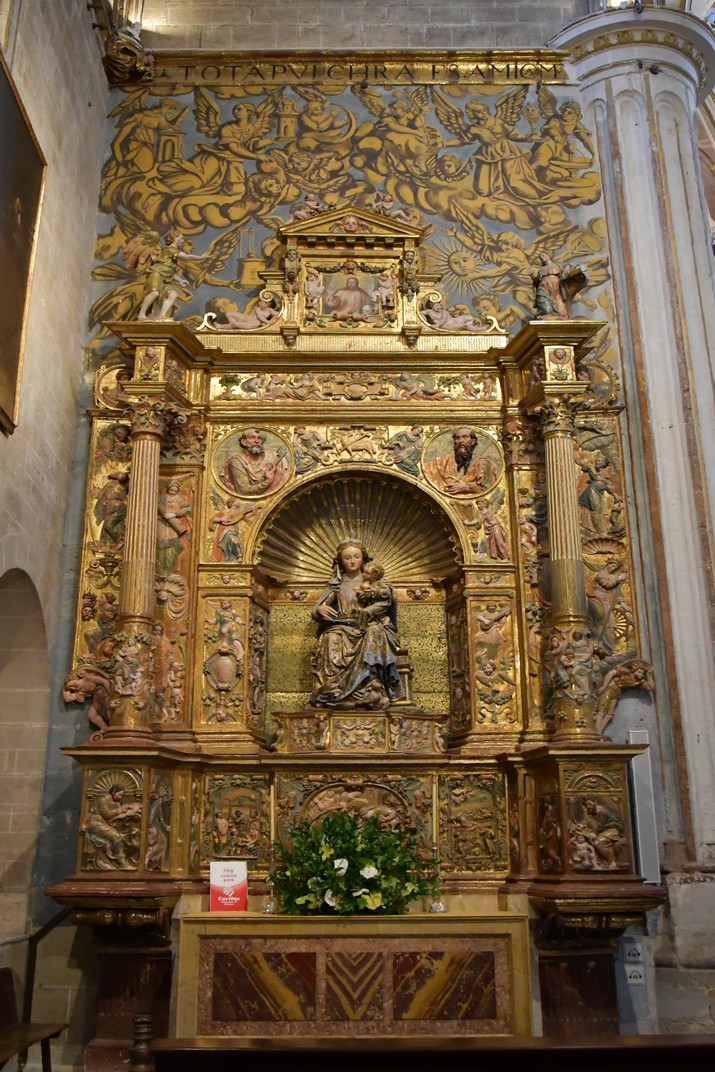 Retaule de Nostra Senyora de la Majestat de la capella major de la Catedral del Salvador de Zamora