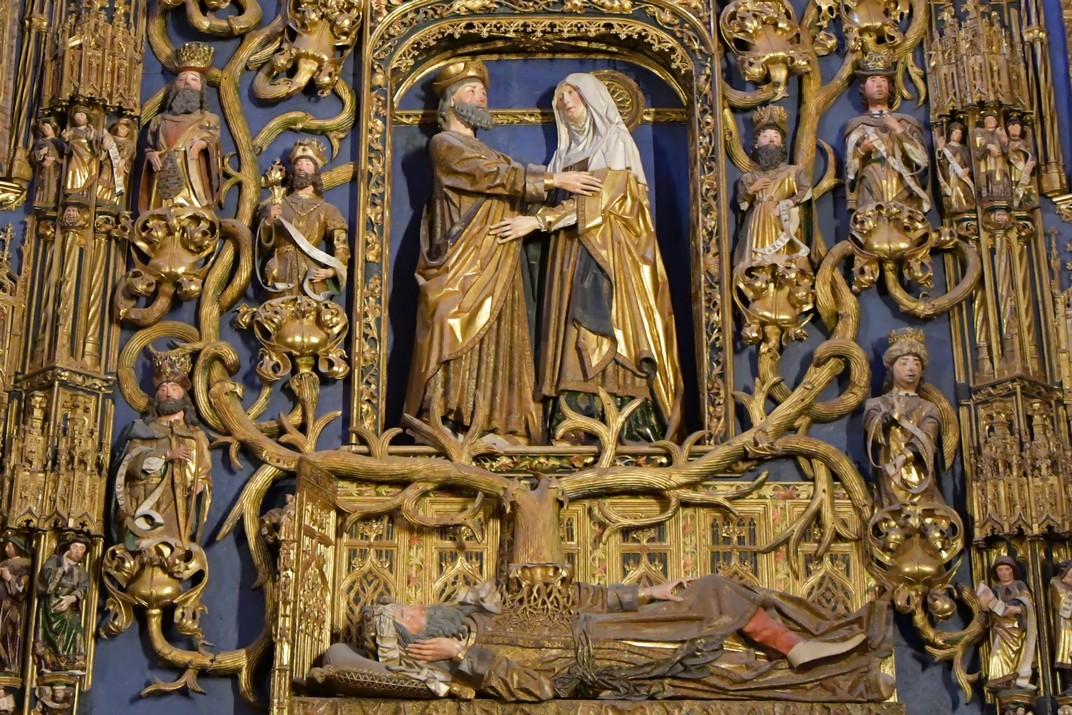 Retaule major de la capella de Santa Anna de la Catedral de Santa Maria de Burgos