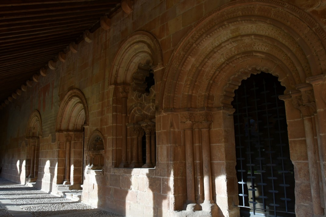 Sala capitular del claustre de la cocatedral de Sant Pere de Sòria