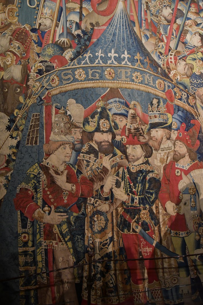 Tapissos flamencs de La Guerra de Troia del Museu Catedralici de Zamora