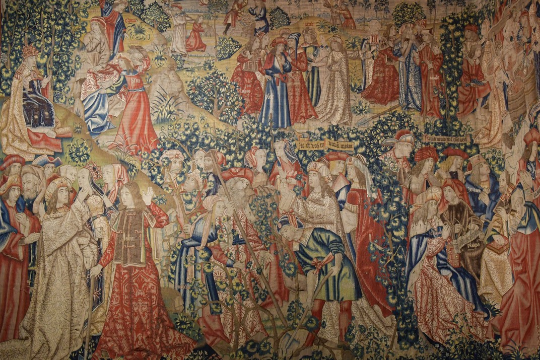 Tapissos flamencs de La Paràbola dels obrers de la vinya del Museu Catedralici de Zamora