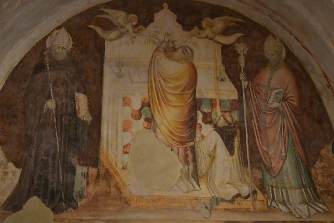Fresc de la cripta de la Basílica de Sant Zenó de Verona