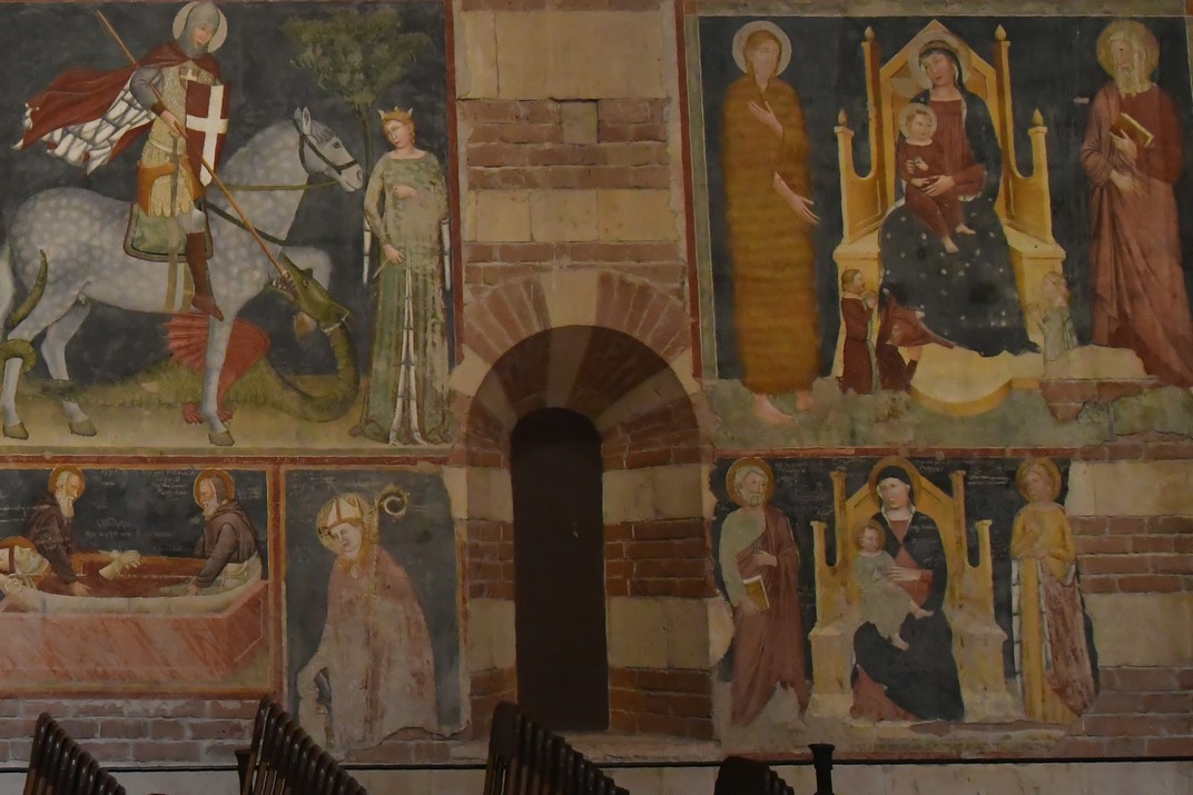 Frescos de la Basílica de Sant Zenó de Verona