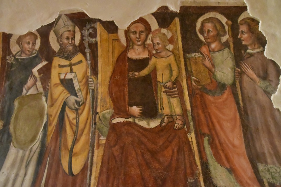 Frescos de la cripta de la Catedral de San Pere Apòstol de Treviso