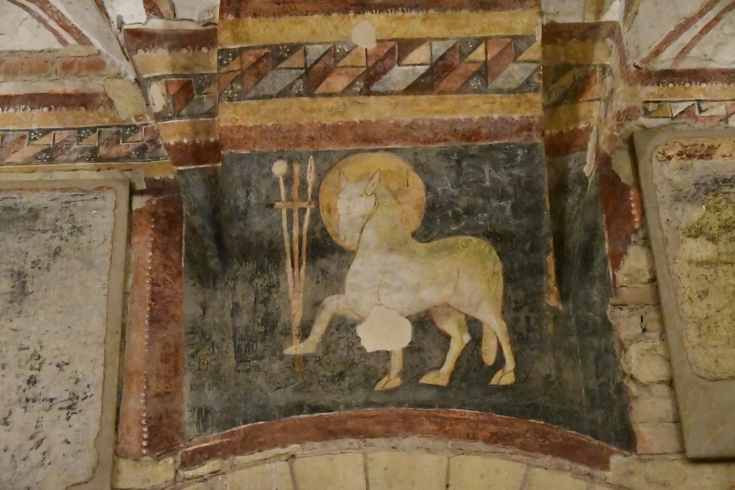 Frescos de l'església inferior de Sant Fermo Major de Verona