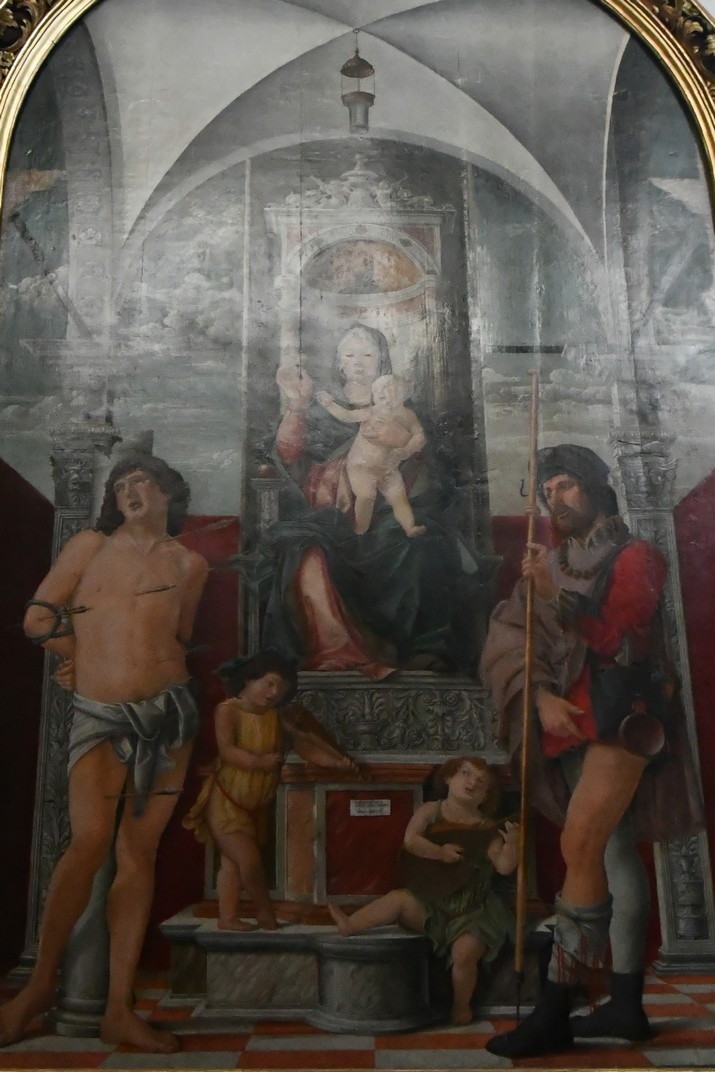 La Mare de Déu de la flor de la capella de l'Anunciació de la Catedral de San Pere Apòstol de Treviso