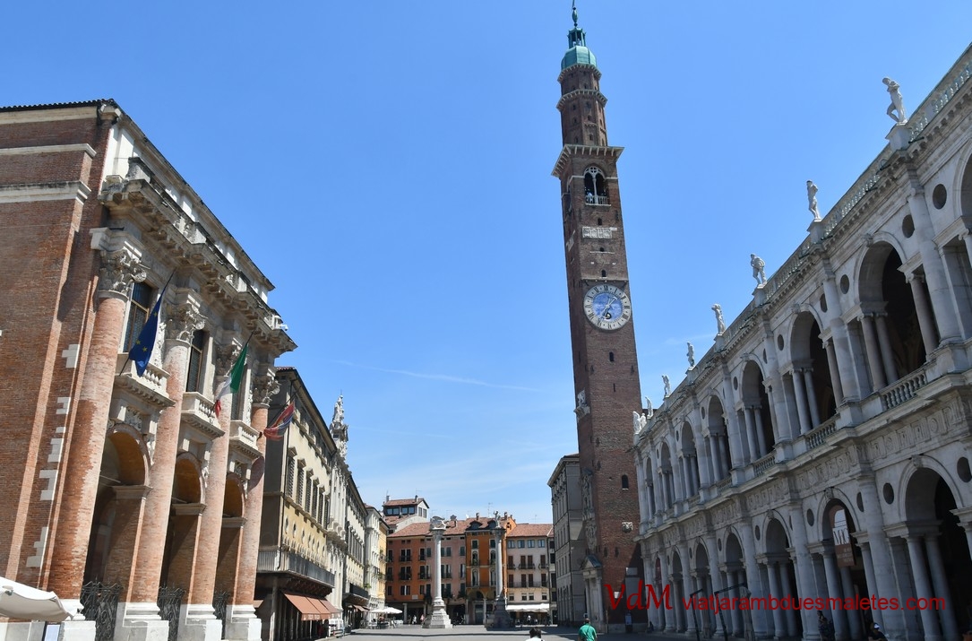 Plaça dels Signori i Torre Bissara de Vicenza