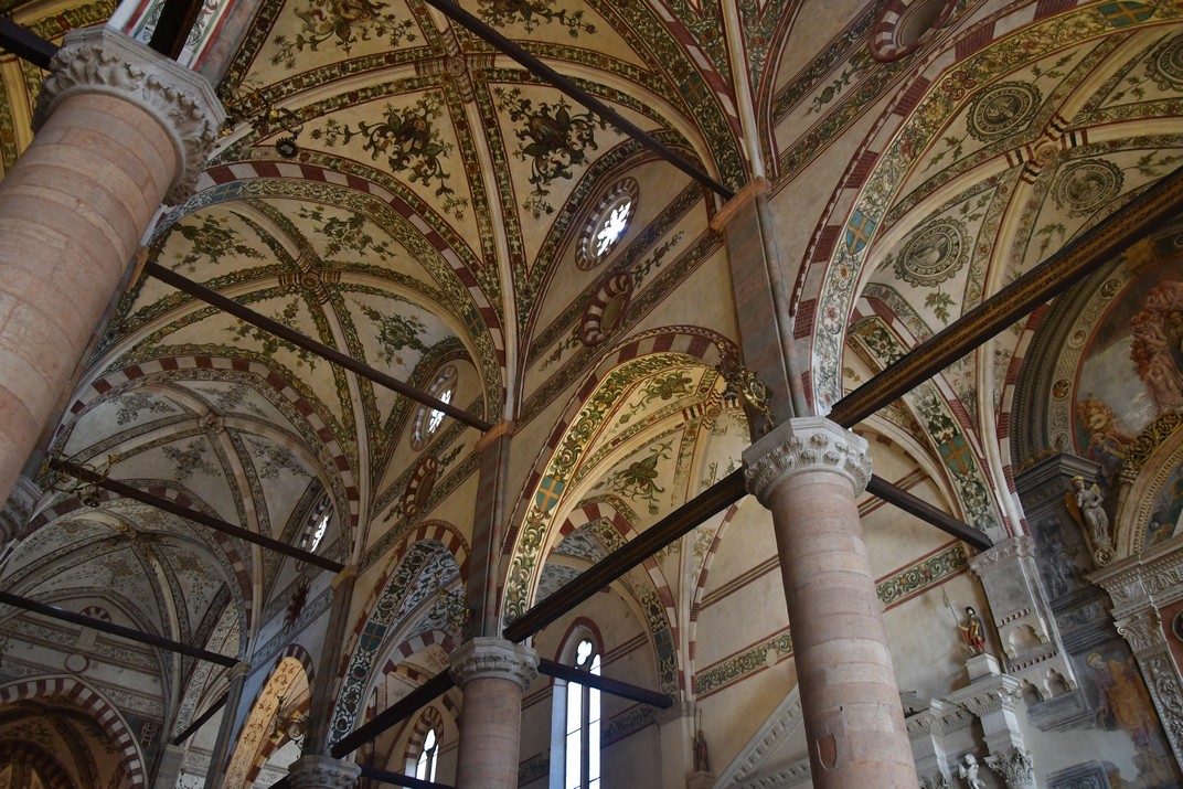 Volta de la Basílica de Santa Anastàsia de Verona