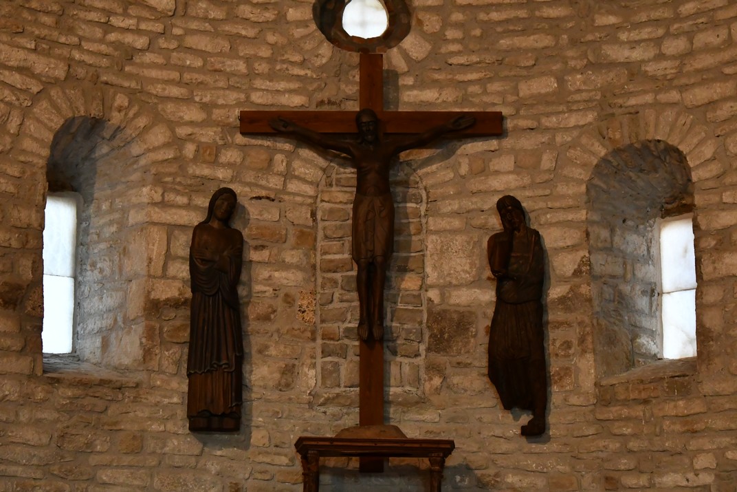 Calvari del presbiteri de la Catedral de Sant Vicent i Sant Valeri de Roda d'Isàvena