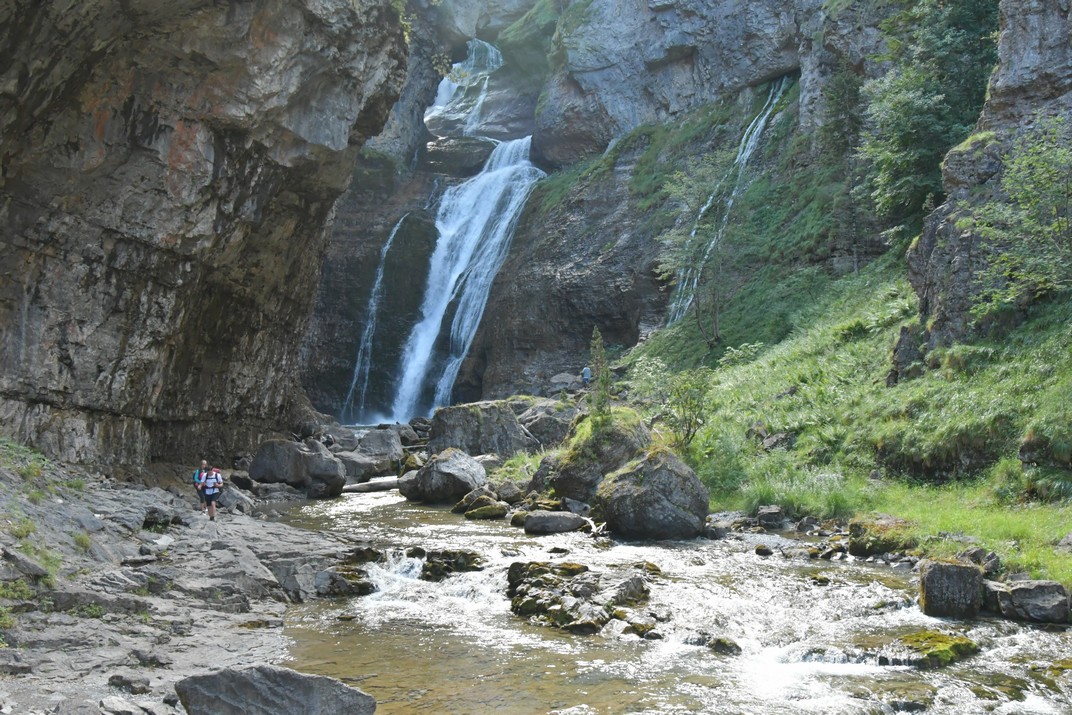 Cascada de La Cova de la vall d'Ordesa