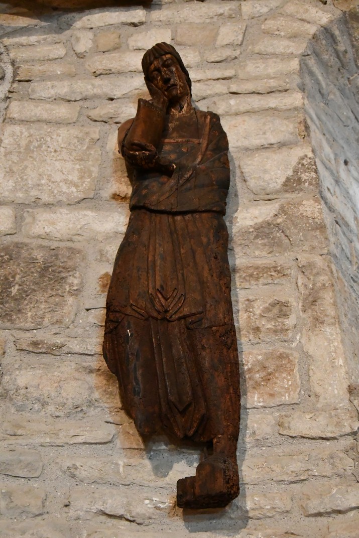 Imatge de sant Joan de la Catedral de Sant Vicent i Sant Valeri de Roda d'Isàvena
